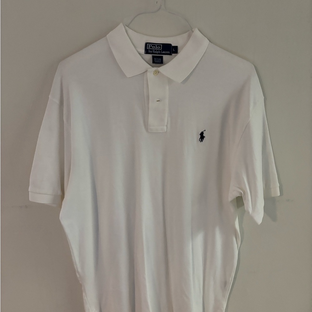 Ralph Lauren Men's Classic White Polo Shirt